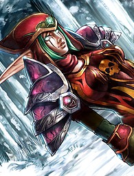 熱いアニメ戦士女の子