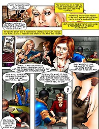 Interracial comics about the lust and sex in the Black city.