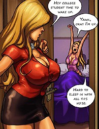 Hot interracial comics with creamy skinned girls sucking hard black dicks.