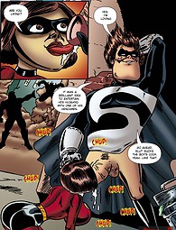 Unersättliche Nymphomanin Elastigirl dauert richtige Pflege Syndrome anaconda Schwanz - Comics