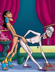 Evil Yzma gets rude sex she deserves