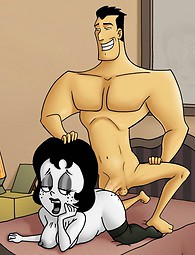 Naughty babes from Drawn Together