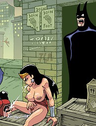 DCのスーパーヒーロー乱交ポルノ