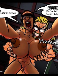 人種XXXポルノ漫画