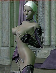Super sexy Damen mit 3D schöne Körper wartet auf harte Schwänze!