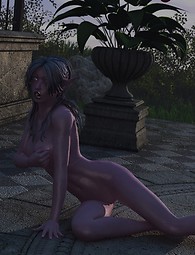 Sexiest of elfin babes waiting for you. Horny alien plant tentacles fuck sexy girls. Threesome with an elf.