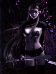 Meet the sexiest Lady Vampire Sie je gesehen haben. Machen Sie Ihre Träume von sexy perfekte körper Mädchen wahr werden!