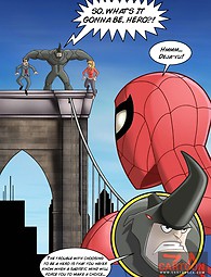 Avant de Spider-Man aventure sexe - comique