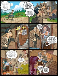 Farm Lessons Farmer's daughter porn comics