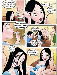 Hot threesome porn comics