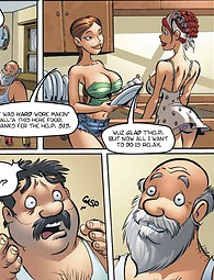 Hot Adult Comics mit vollbusige Babes zeigen ihre lüsternen nassen Löcher.