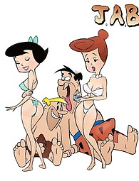 Fred Flintstone BD porno