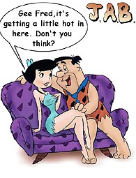 Fred Flintstone porn comics