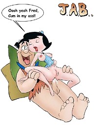 Fred Flintstone BD porno