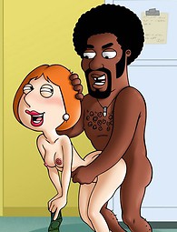 Impresionante Family Guy parodias porno. Chicas de Padre de familia tomando un maldito como estrellas porno