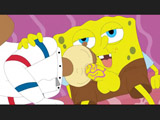 Square pants Dick Spongebob loves when silly squirel gives him nice blowjobs.