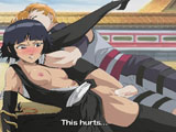 Her cheeks are blushing, she is moaning. Click on her clothes to undress her. That bitch`s gonna get it hard! Ichigo`s cock is go