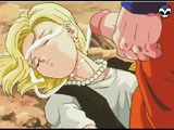 Goku `s éjaculation - éjaculations Goku sur Bulma` s doux visage.