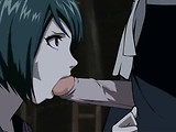 Sexy bitch from Bleach sucks cock and gets fucked in return.