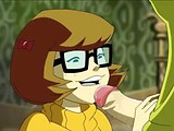 Teenage couple from Scooby-Doo Welma and Shaggy first time fucking.