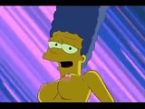 Marge Simpson sabe polla de su marido