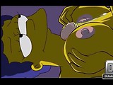 Simpsons Cartoon tit job Porn Video.