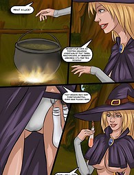 Witch footjobs feel almost magical comics