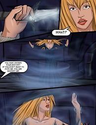 Witch's holes get a merciless workout - xxx comics