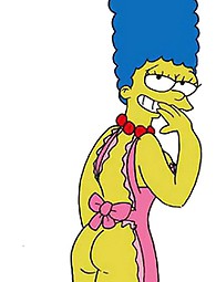 Marge Simpson, Bugs Furry lapin toon porn, monstres de Scooby-doo devenir fou putain de Daphné