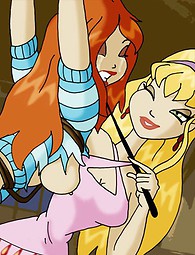 Winx Club BDSM lésbico