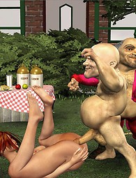 Fat Dwarf 3D-Porno