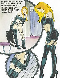 Incredibly sexy bitch undresses in an old warehouse