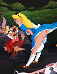 Voir le thé sale et les aventures d'Alice au pays kinkiest merveilles.