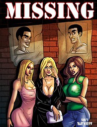 Black guys missing - adult comics